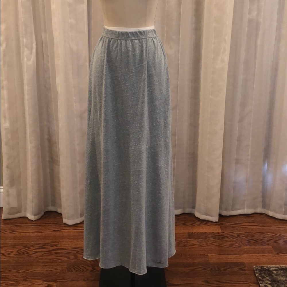 Abercrombie & Fitch Side Slit Maxi Skirt